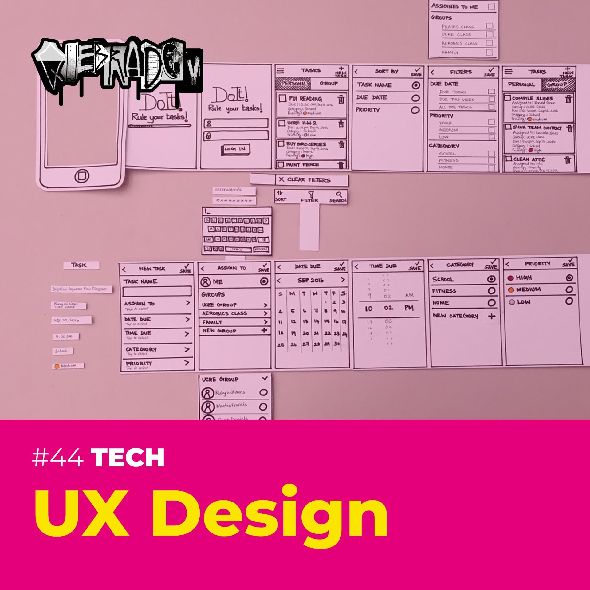 #44 - [Tech] UX Design Cover